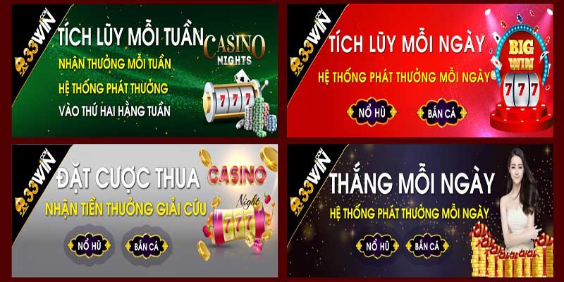 Chính sách giải cứu khi cược thua tại 33WIN